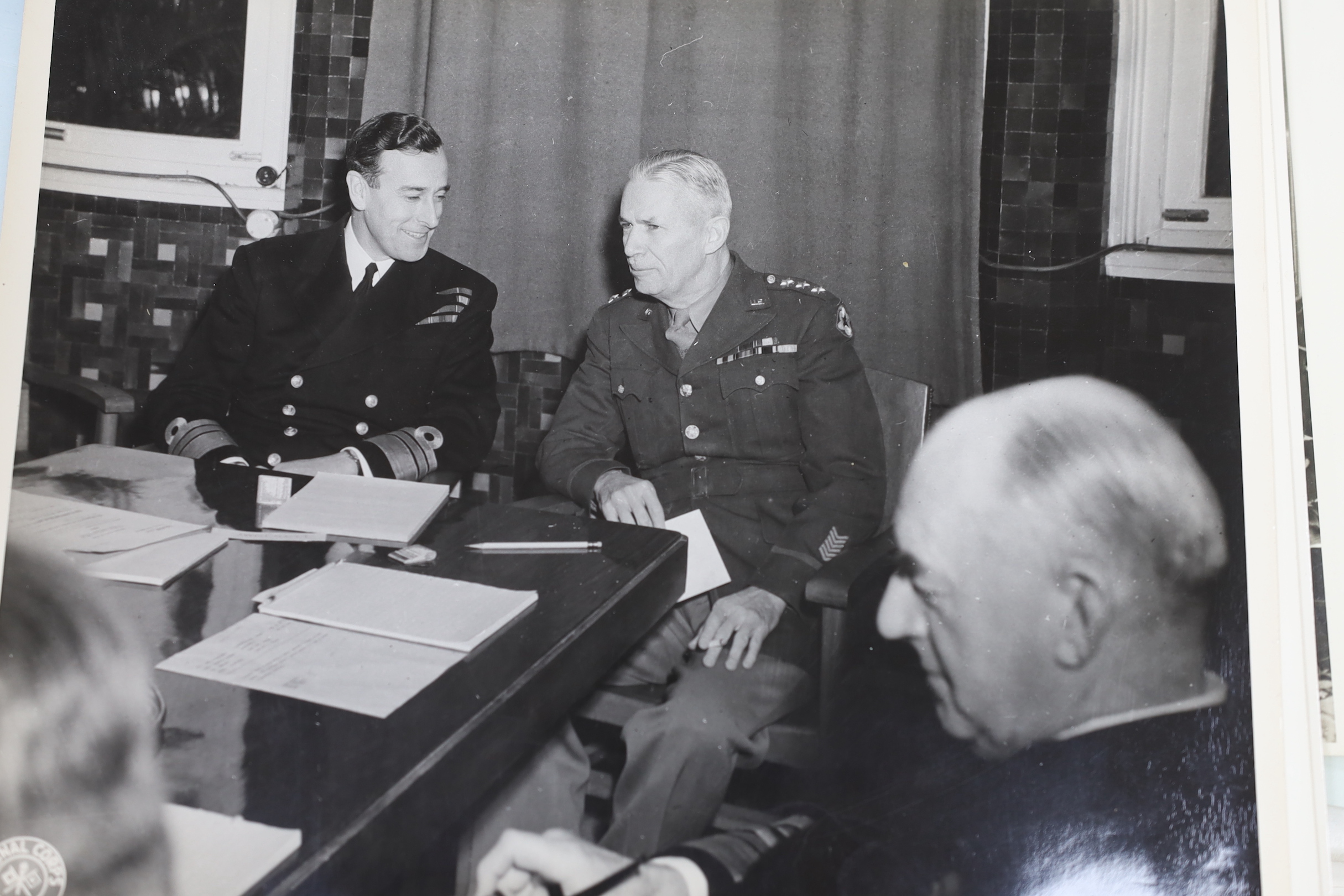 The collection of Brenda Hills, Staff in the war rooms during WW2, working alongside Winston Churchill - a group of letters, photographs and related ephemera